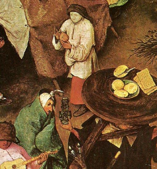 Pieter Bruegel detalj fran fastlagens strid med fastan oil painting image